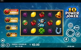 10 Power Joker – Feature in play