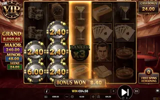 The VIP – Winning spin