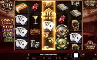 The VIP – Free spins