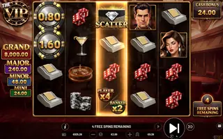 The VIP – Free spins