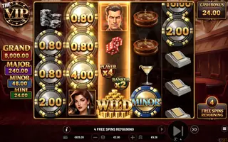 The VIP – Free spins