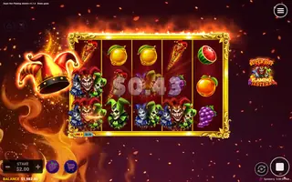 Super Hot Flaming Jesters – Winning spin