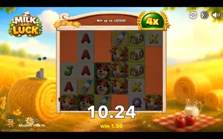 Milk and Luck – Winning spin