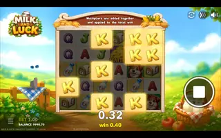 Milk and Luck – Feature in play