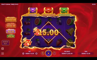 Fruit Fusion: Three Pots – Winning spin