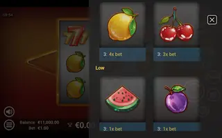 Joker’s Spin Fest – Paytable