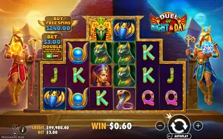 Duel of Night & Day – Winning spin