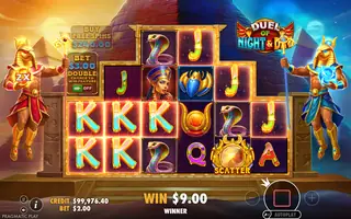 Duel of Night & Day – Winning spin