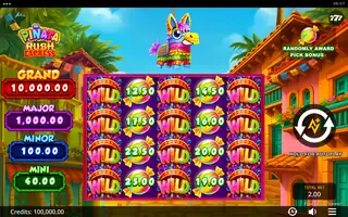 Piñata Rush Express – Feature in play