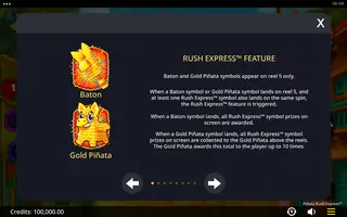 Piñata Rush Express – Game rules