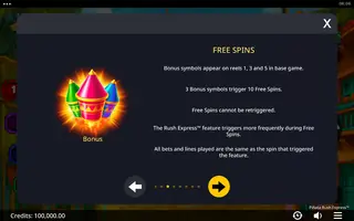 Piñata Rush Express – Game rules