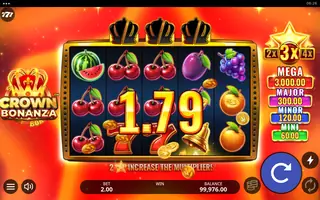 Crown Bonanza – Feature in play