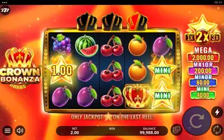 Crown Bonanza – Feature in play