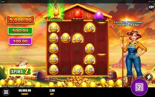 Cluck N’ Fortunes Power Combo – Bonus round