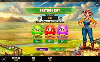Cluck N’ Fortunes Power Combo – Bonus buy