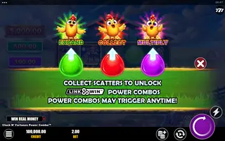 Cluck N’ Fortunes Power Combo – Game rules