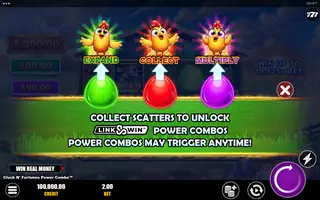 Cluck N’ Fortunes Power Combo – Game rules