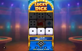 Lucky Dice – Feature in play