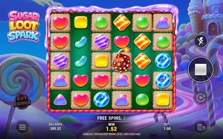 Sugar Loot Spark – Free spins