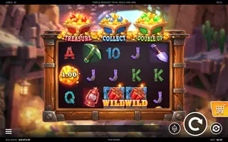 Triple Nugget Trail – Feature in play