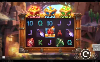 Triple Nugget Trail – Feature in play