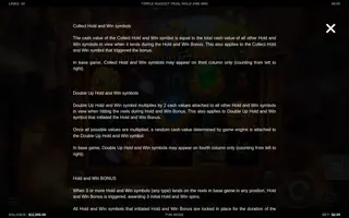 Triple Nugget Trail – Game rules