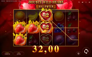 Double Wild Heart Halloween – Feature in play