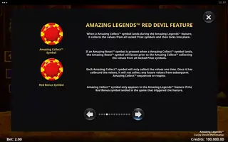 Amazing Legends Lucky Devils Pyromania – Game rules