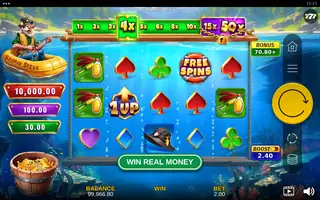 Give Me Gold: Mo Fish – Feature in play