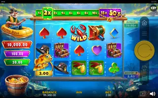 Give Me Gold: Mo Fish – Feature in play