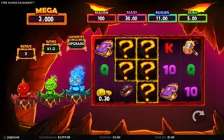 Fire Dudes – Feature in play