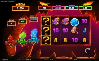 Fire Dudes – Feature in play