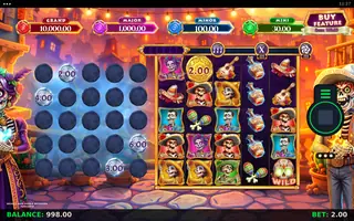Skulls and Souls Bonanza Coin Grid – Base game