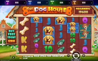 The Dog House Megaways – Oranje Jackpot – Base game