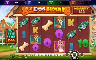 The Dog House Megaways – Oranje Jackpot – Base game