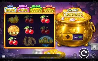 Hot Hats Hold and Win – Base game