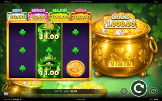 Hot Hats Hold and Win – Bonus round