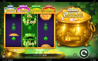 Hot Hats Hold and Win – Bonus round
