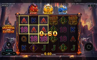 3 Pigs of Olympus 30,000 Extreme – Winning spin