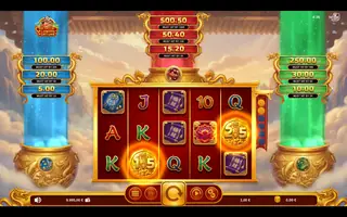 Koi Falls: Flowing Fortune – Feature in play