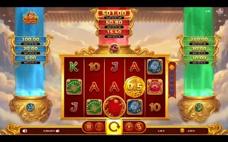 Koi Falls: Flowing Fortune – Feature in play