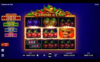 Caliente de Chili – Winning spin