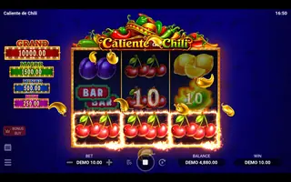 Caliente de Chili – Winning spin