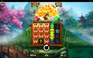 Coin Blossom – Feature in play