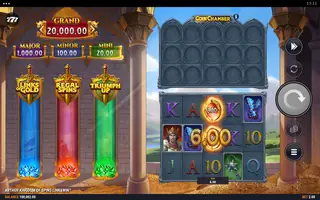 Arthur Kingdom of Spins Link&Win – Winning spin