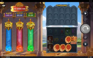 Arthur Kingdom of Spins Link&Win – Feature in play