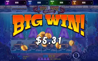 Big Bass Splash – Oranje Jackpot – Winning spin