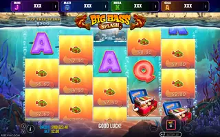 Big Bass Splash – Oranje Jackpot – Feature in play