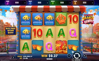 Big Bass Oranje Gekte – Oranje Jackpot – Winning spin