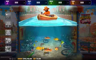 Big Bass Oranje Gekte – Oranje Jackpot – Bonus round